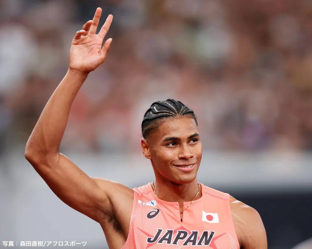 日本选手在田径赛事中取得胜利 日本选手在田径赛事中取得胜利